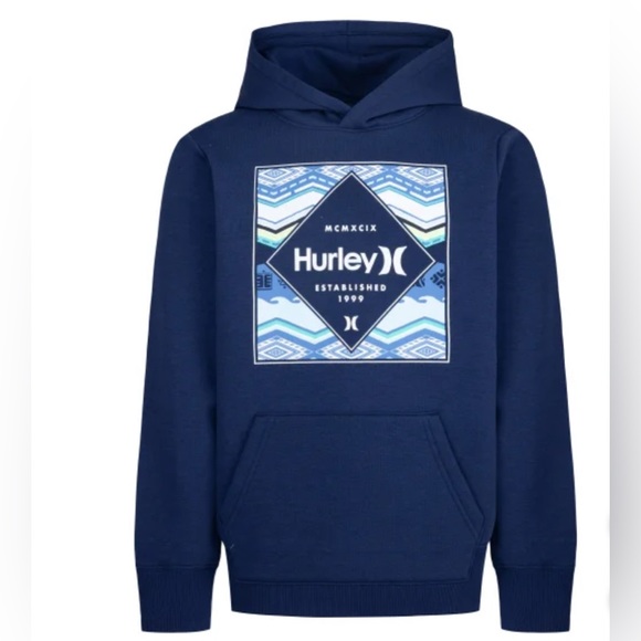 New Hurley Youth Pullover Hoodie - Picture 3 of 4